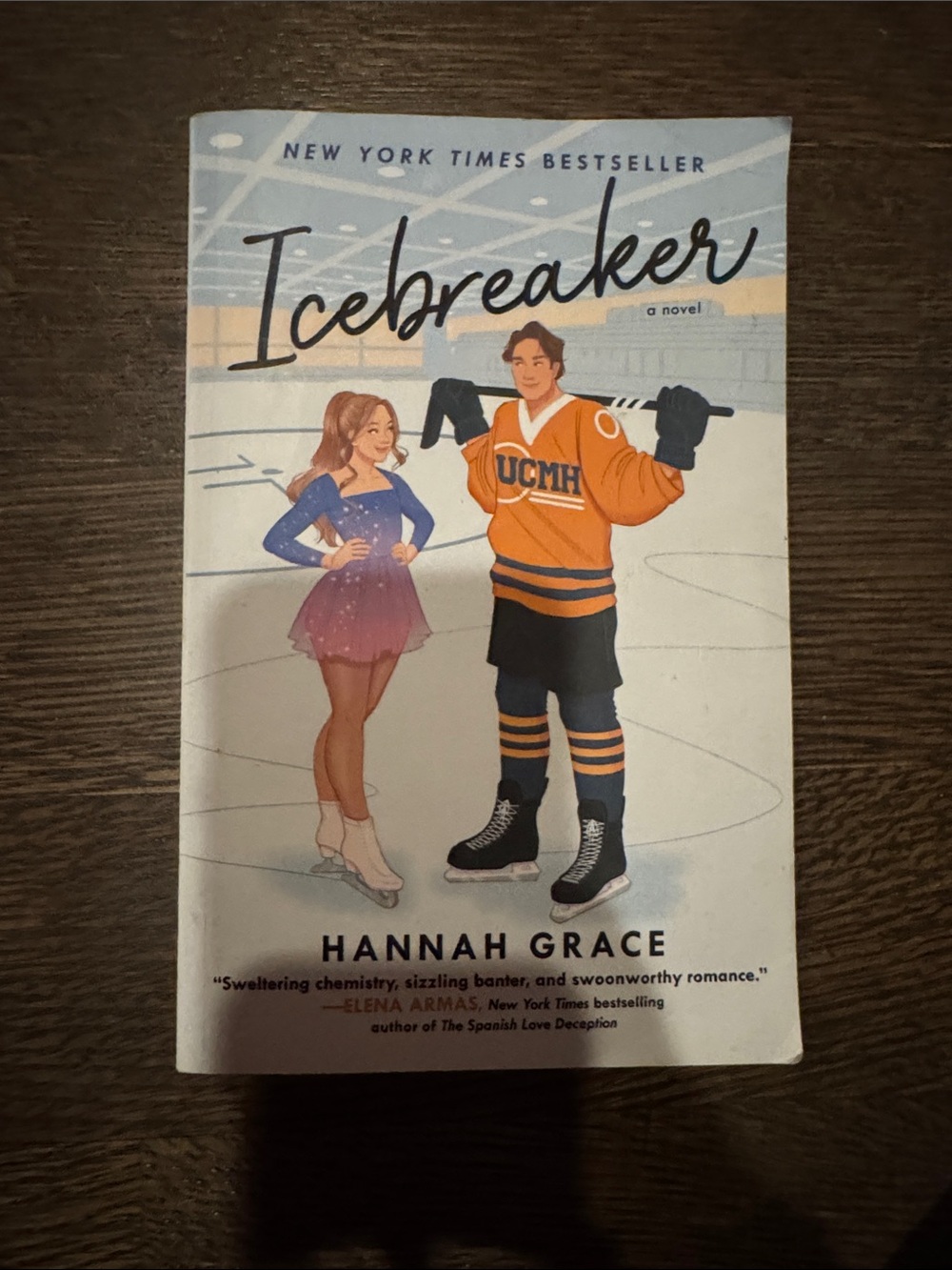 Icebreaker by Hannah Grace - Illustrated Romance Novel (Blue, Orange, White)
